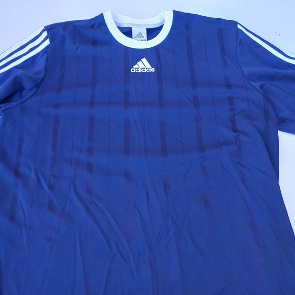 Adidas Size L Blue Men's Shirt - Picture 2 of 10